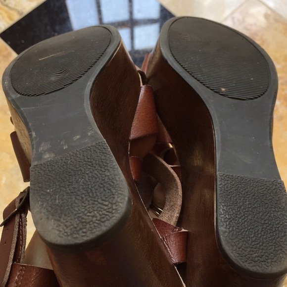 Jelly pop memory foam wedge flatform sandals - Picture 8 of 8